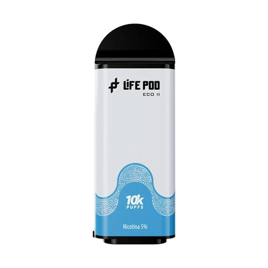Life Pod Eco II Polar Ice – Vape Descartable 10,000 Puffs (5% Nicotina)
